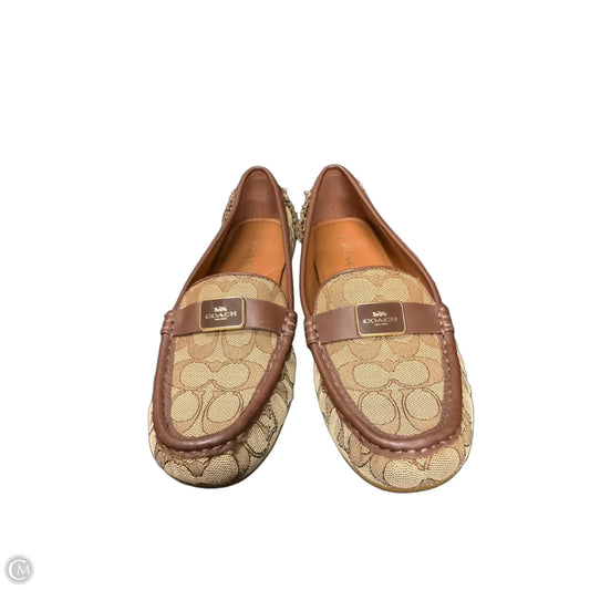 Shoes Designer By Coach In Brown, Size: 9