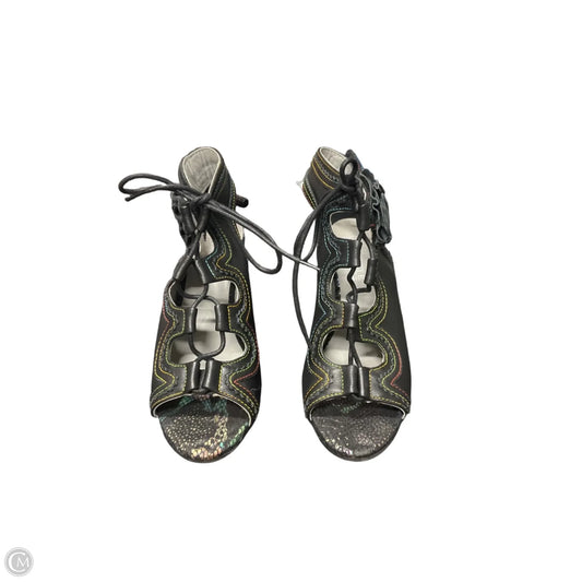 Shoes Heels Block By Cma In Black, Size: 6