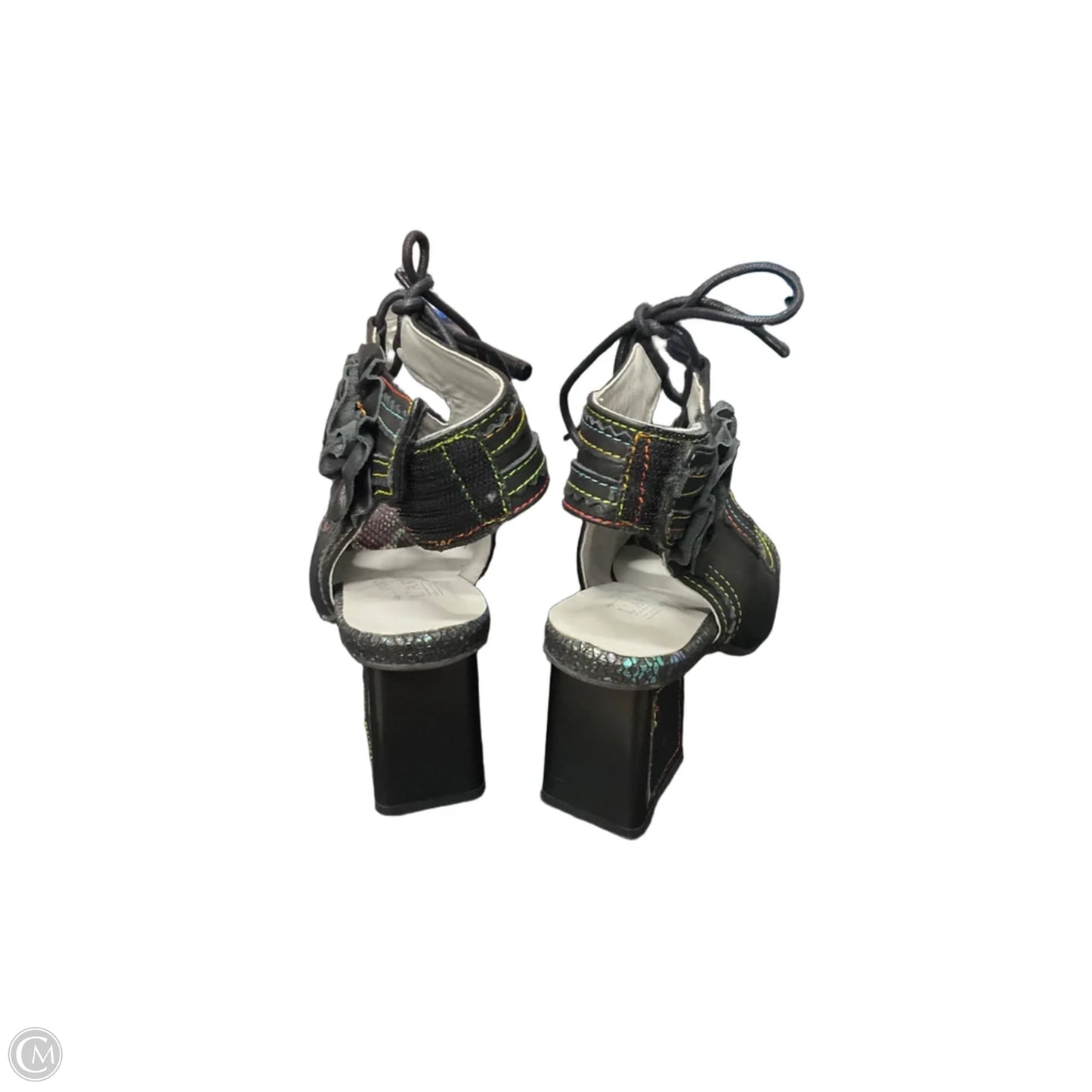 Shoes Heels Block By Cma In Black, Size: 6