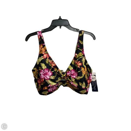 Swimsuit Bottom By Clothes Mentor In Tropical Print, Size: 1x