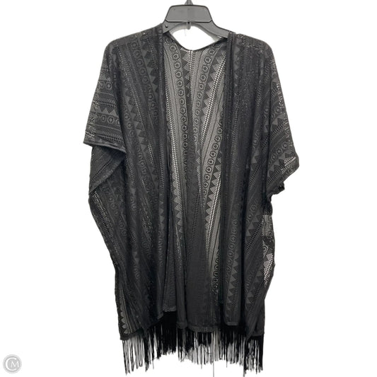 Swimwear Cover-up By Clothes Mentor In Black, Size: Osfm
