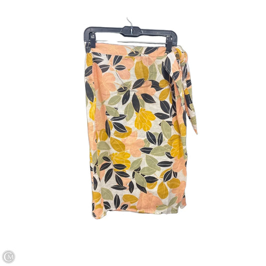 Skirt Midi By Rachel Zoe In Tropical Print, Size: 12