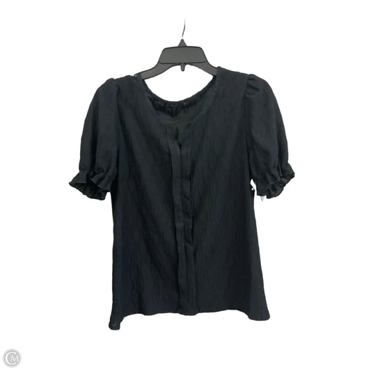 Top Short Sleeve Basic By Cme In Black, Size: S