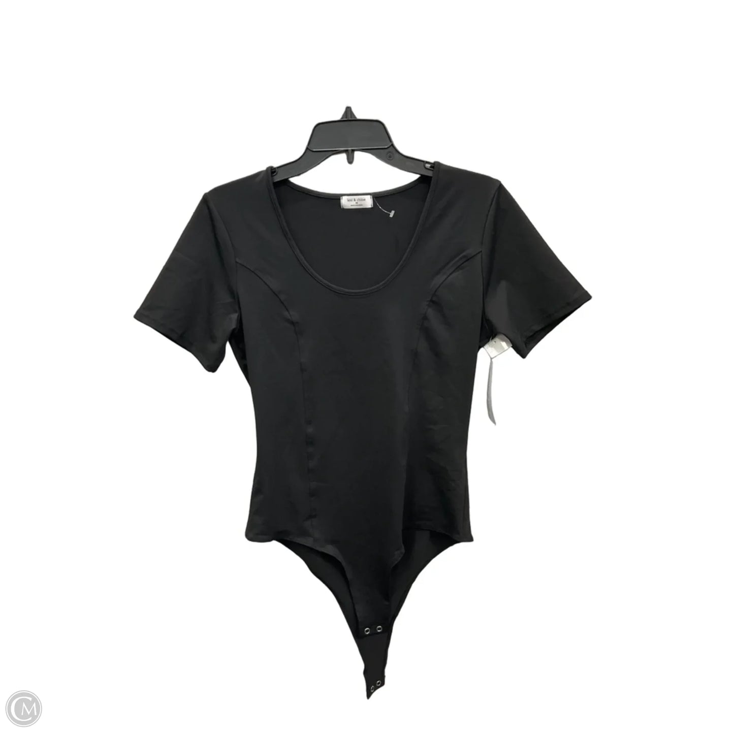 Bodysuit By Clothes Mentor In Black, Size: M