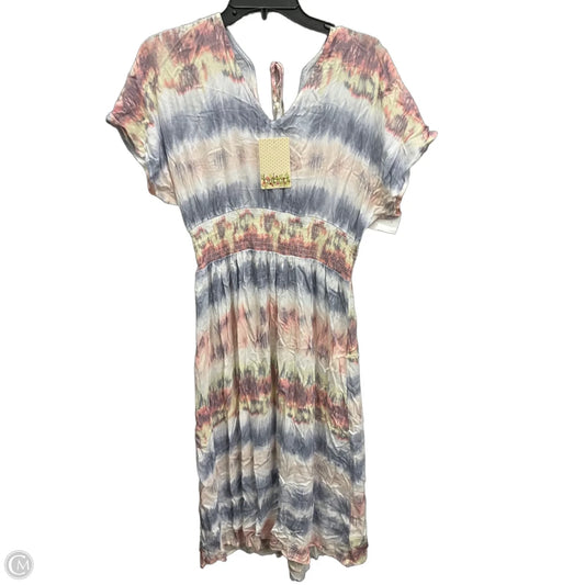 Dress Casual Maxi By Bebop In Multi-colored, Size: L