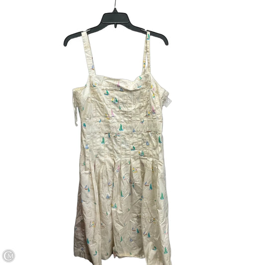Dress Casual Midi By Tommy Hilfiger In Multi-colored, Size: L