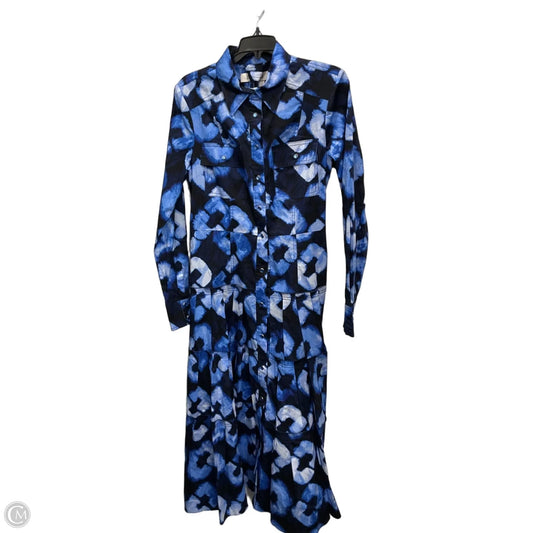 Dress Designer By Diane Von Furstenberg In Blue, Size: M