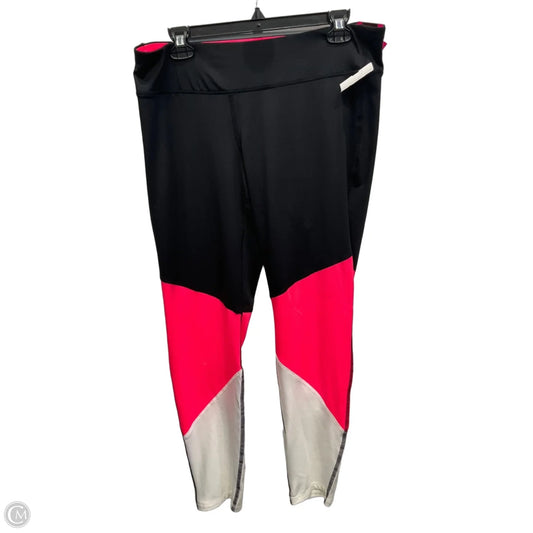 Athletic Leggings By Material Girl In Multi-colored, Size: Xl
