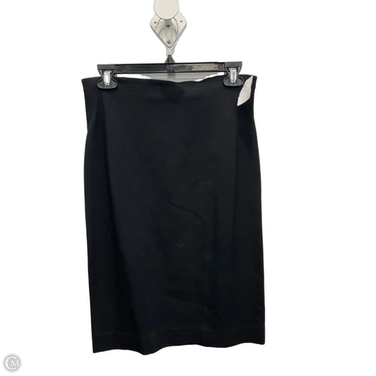 Skirt Midi By Ann Taylor In Black, Size: 4