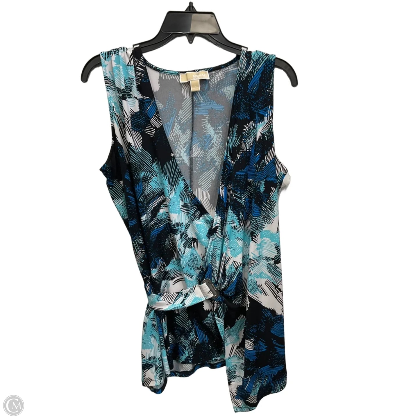 Top Sleeveless By Michael By Michael Kors In Blue, Size: L
