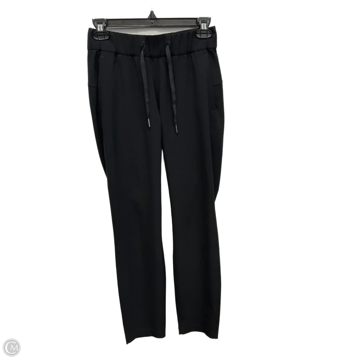 Athletic Pants By Lululemon In Black, Size: Xs