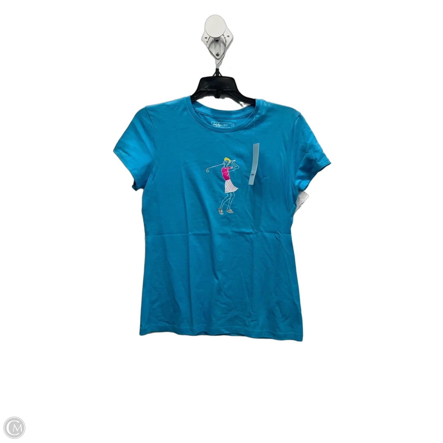 Top Short Sleeve Basic By Lady Hagen In Blue, Size: S
