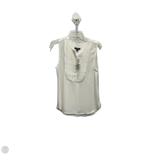 Top Sleeveless By J. Crew In White, Size: S