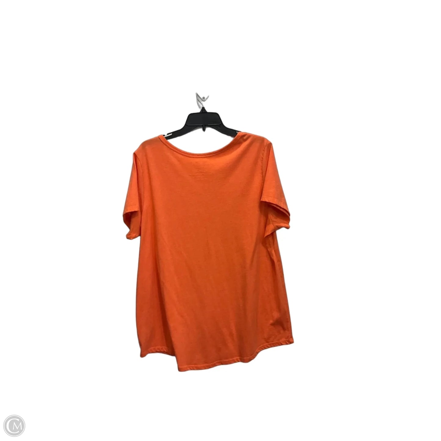 Top Short Sleeve Basic By Torrid In Orange, Size: 2x