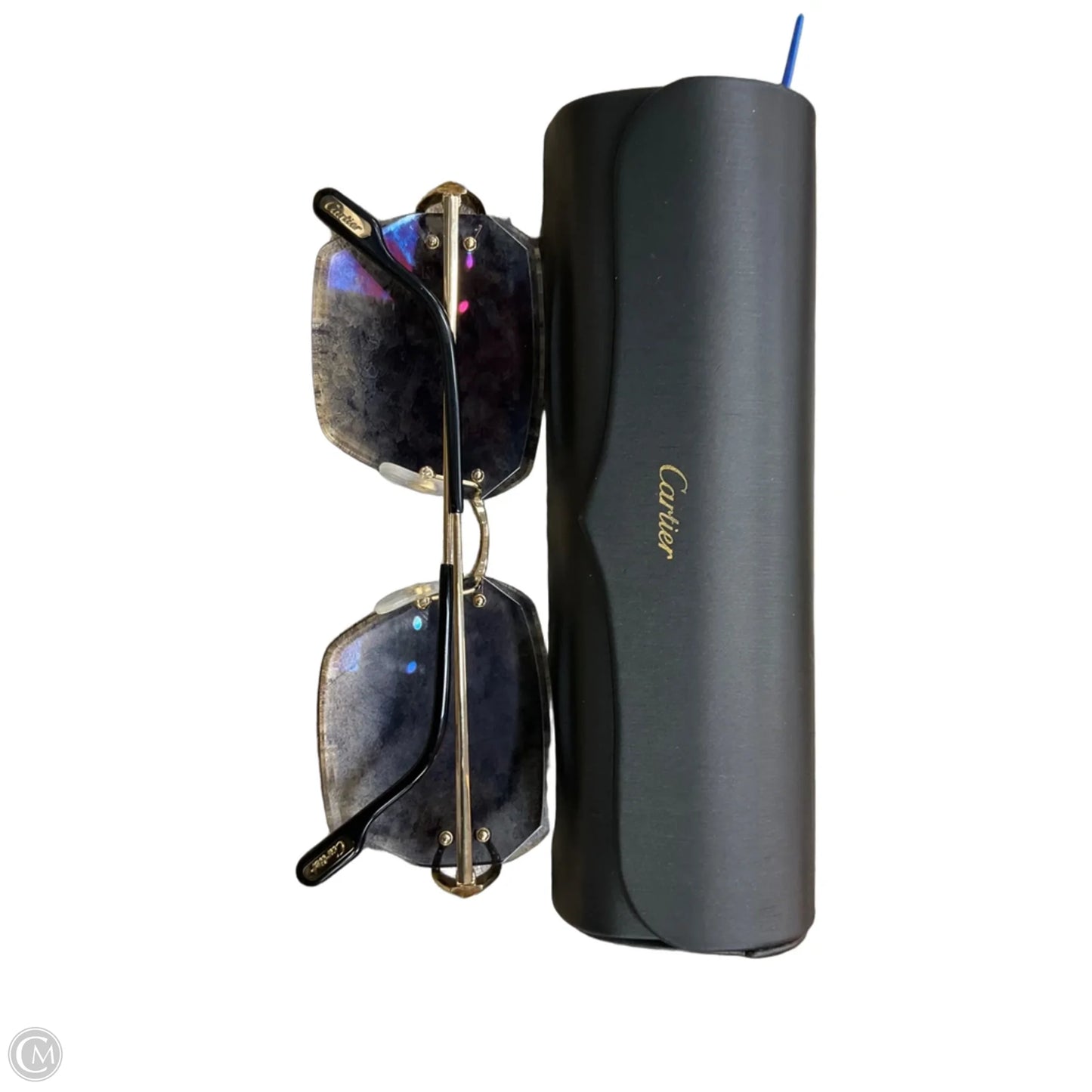 Sunglasses Luxury Designer By Cartier