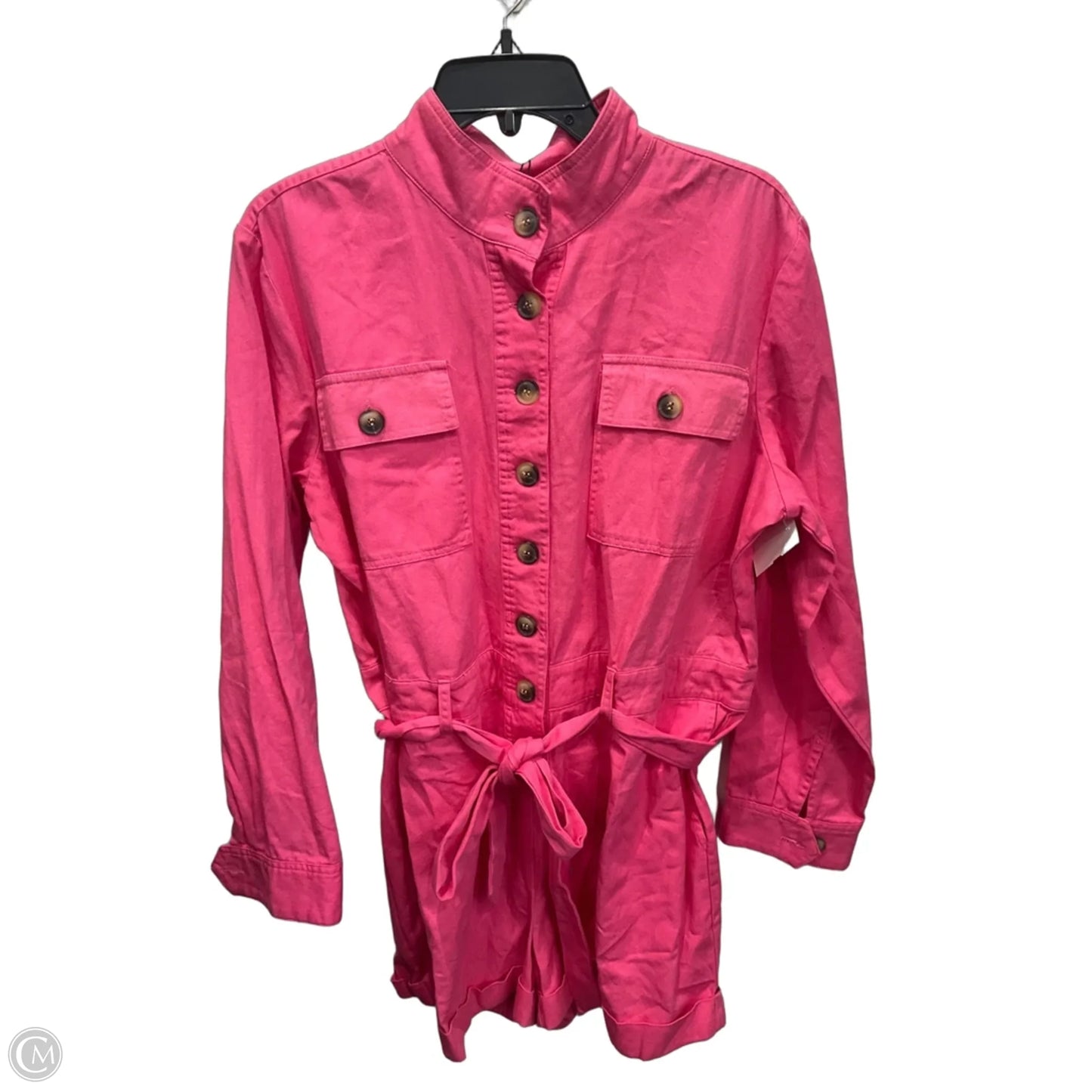 Romper By Express In Pink, Size: L