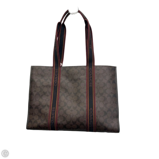 Tote Designer By Coach, Size: Medium