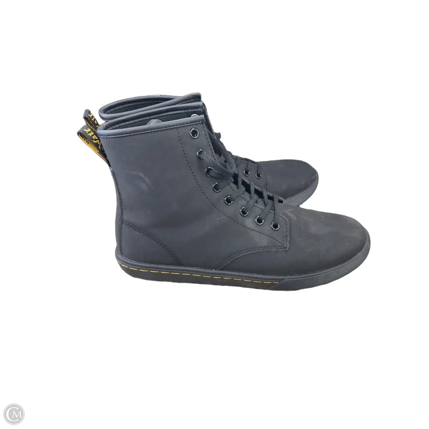 Boots Ankle Flats By Dr Martens In Black, Size: 9