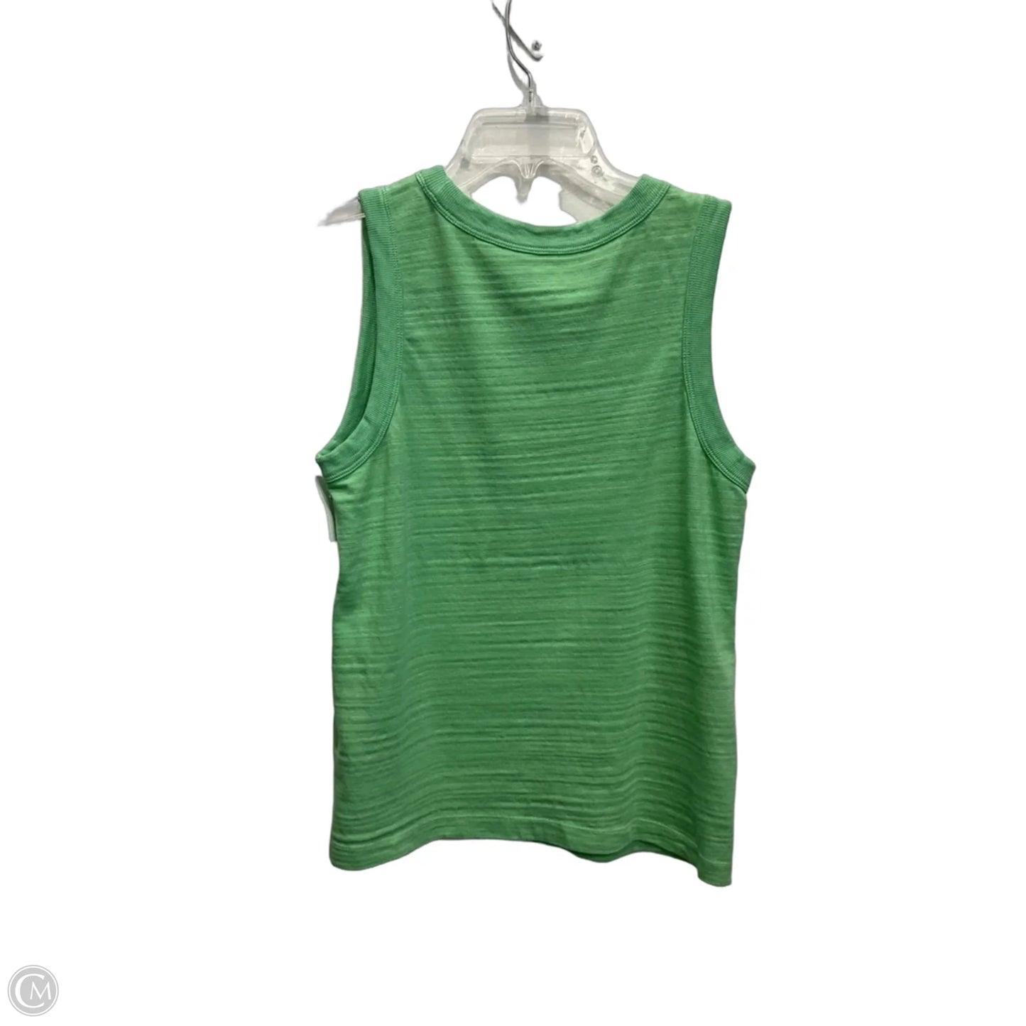 Top Sleeveless Basic By Loft In Green, Size: M