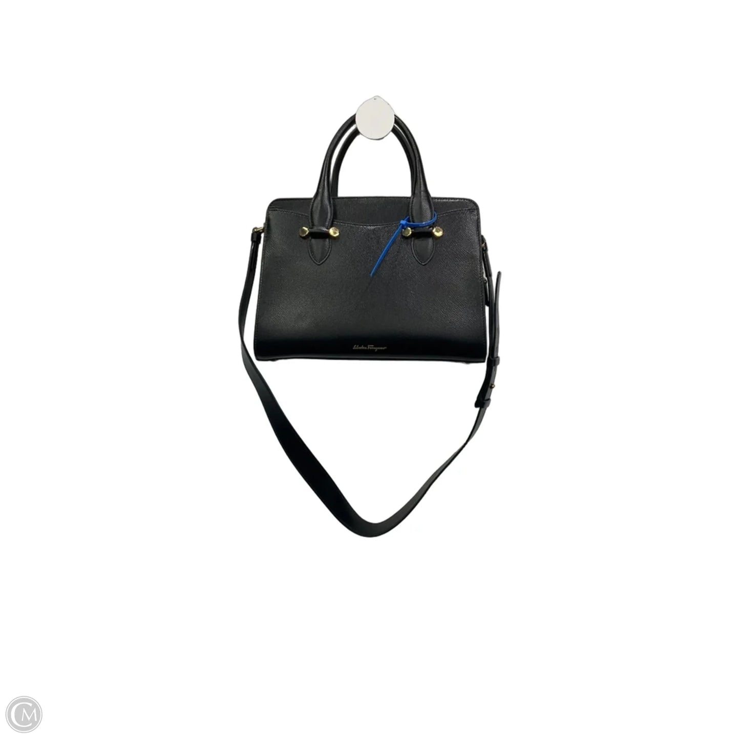 Crossbody Luxury Designer By Ferragamo, Size: Medium