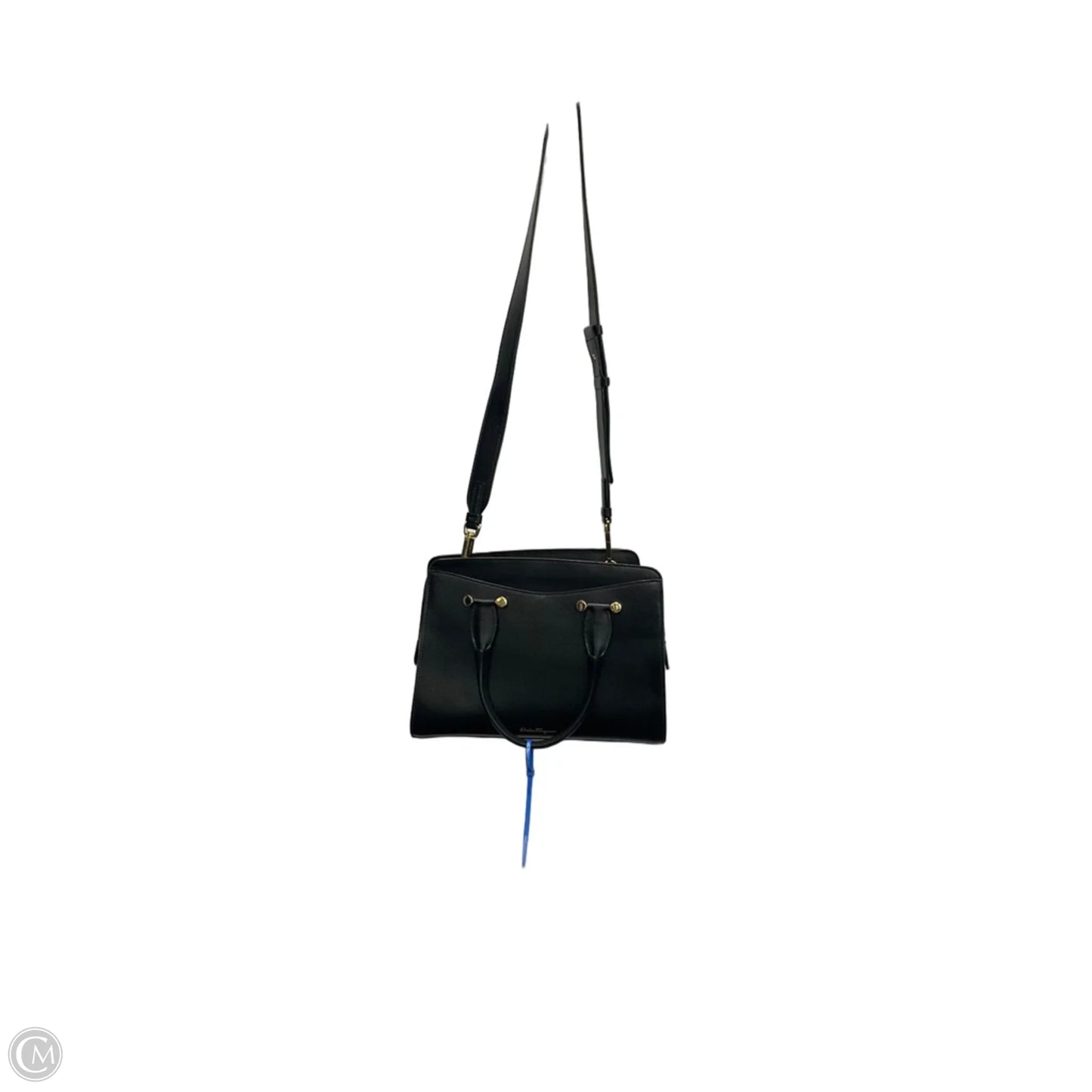 Crossbody Luxury Designer By Ferragamo, Size: Medium