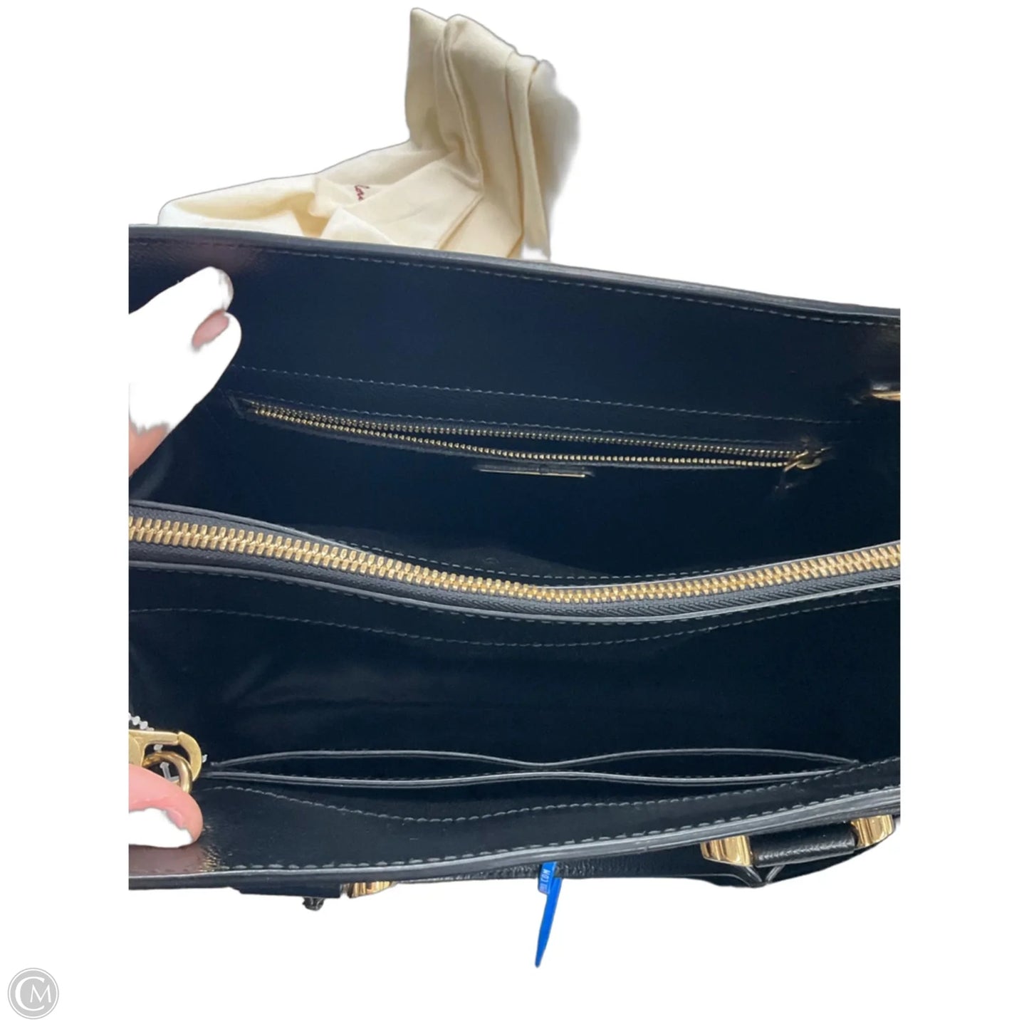 Crossbody Luxury Designer By Ferragamo, Size: Medium