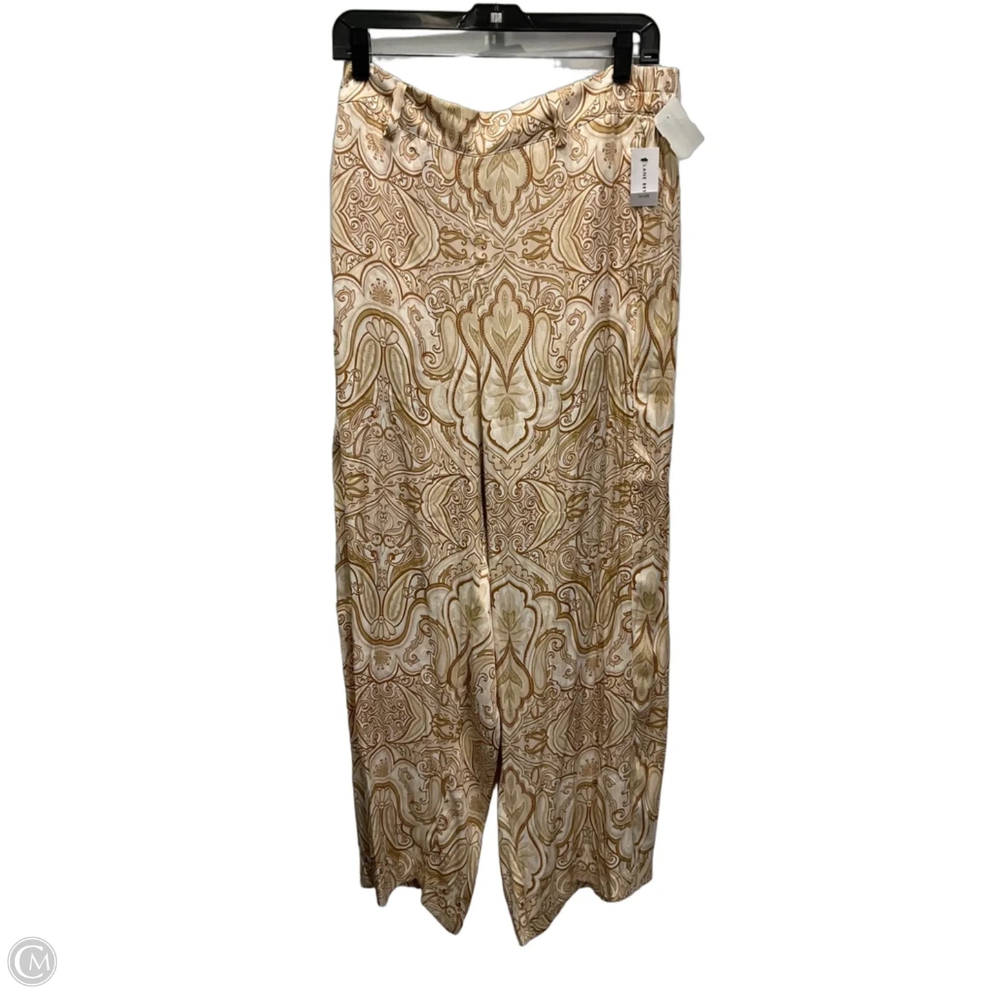 Pants Wide Leg By Lane Bryant In Brown & White, Size: 16