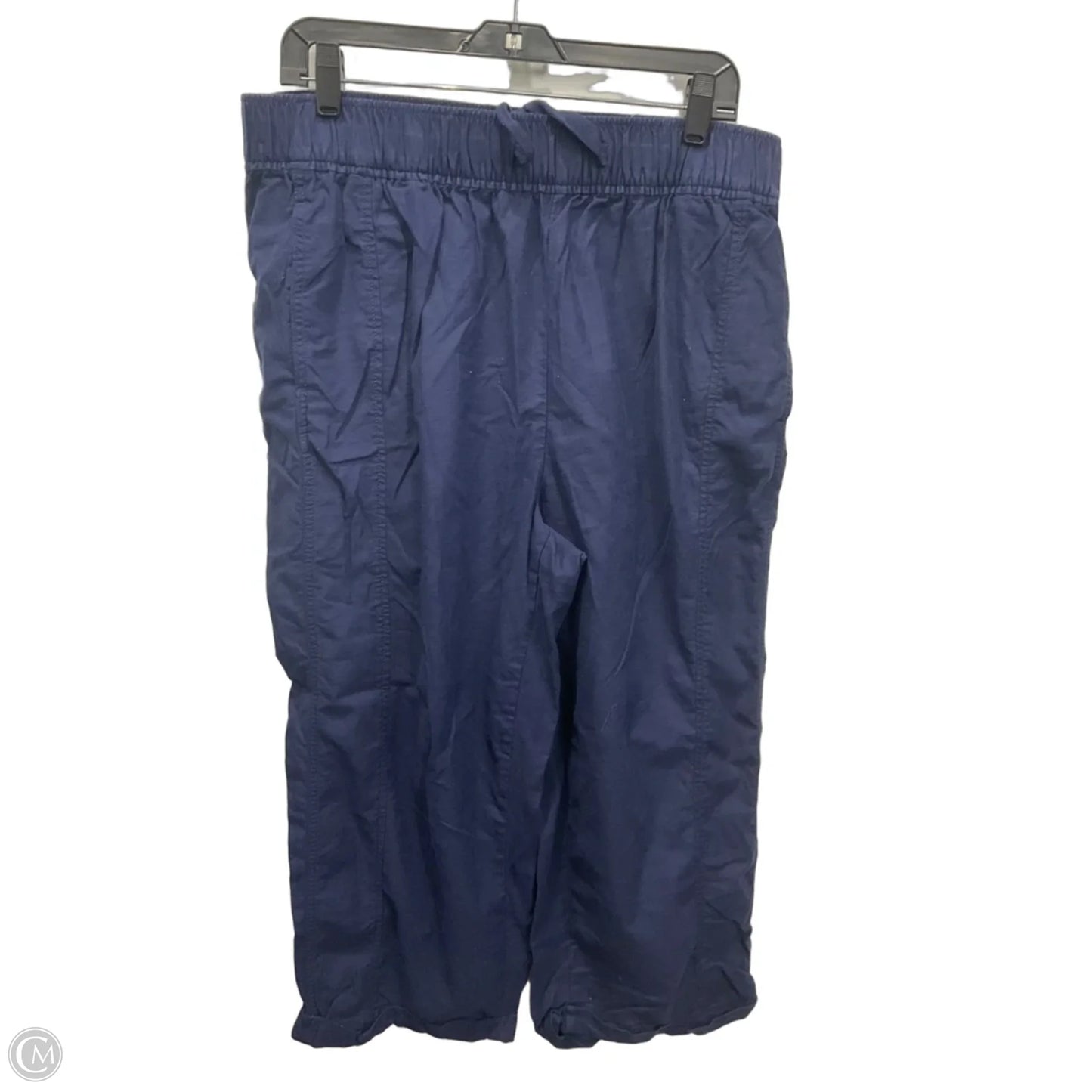 Pants Cropped By Lane Bryant In Navy, Size: 14