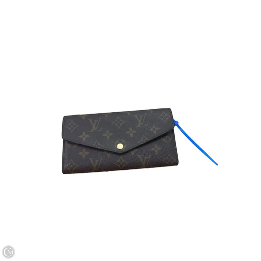 Wallet Luxury Designer By Louis Vuitton, Size: Medium