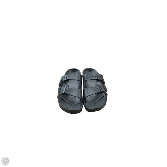 Sandals Flats By Skechers In Black, Size: 10