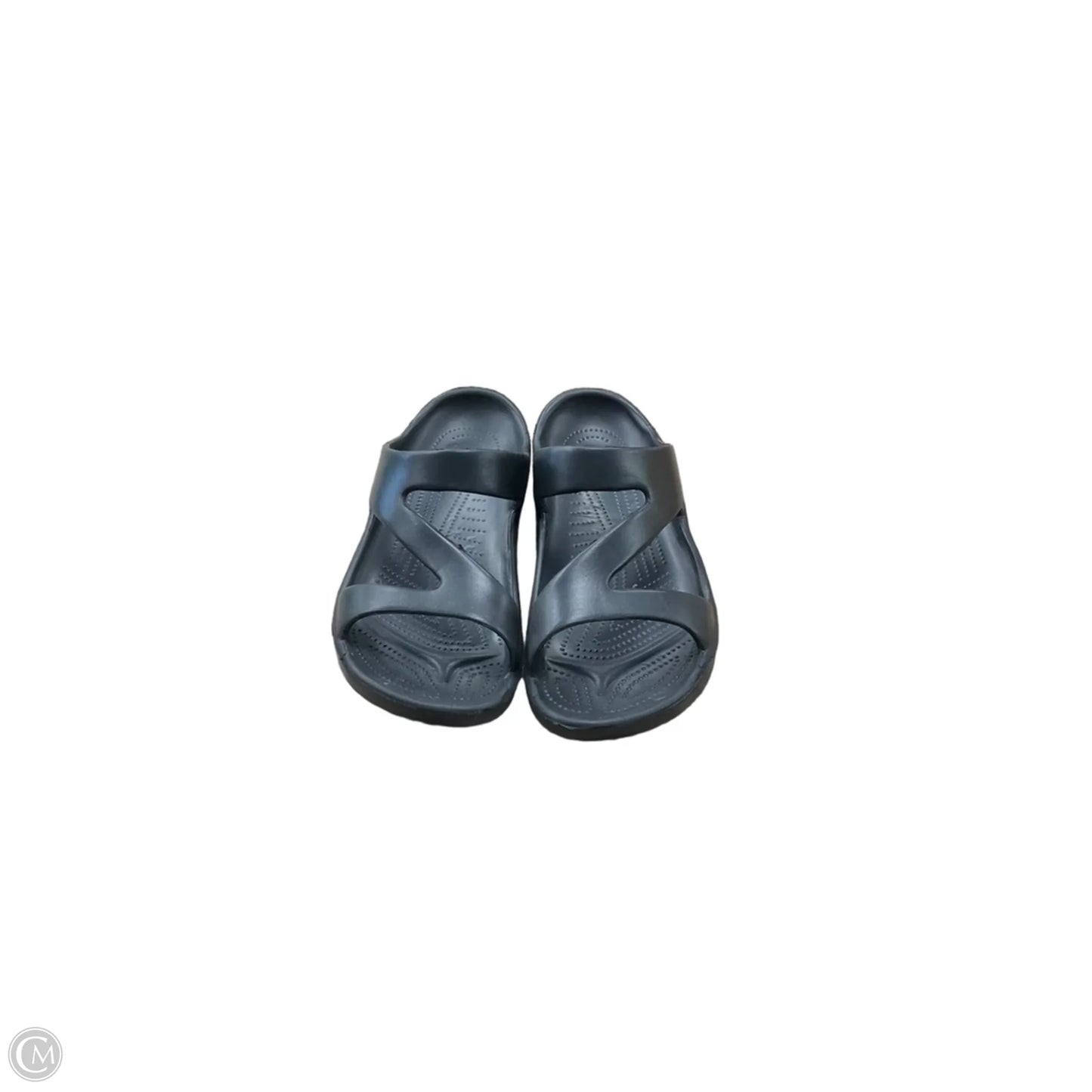 Sandals Flats By Clothes Mentor In Black, Size: 9
