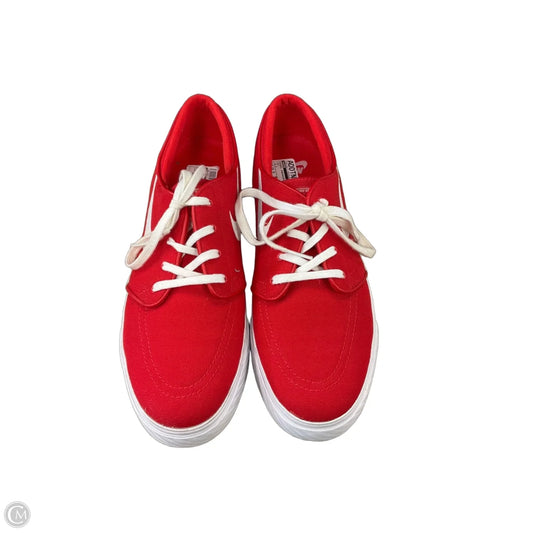 Shoes Sneakers By Nike In Red, Size: 10.5