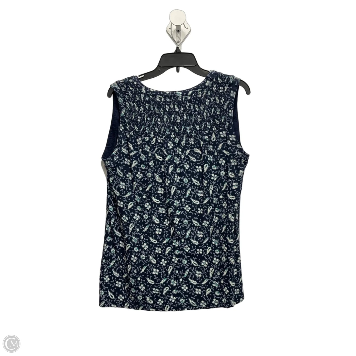 Top Sleeveless By Lucky Brand In Blue, Size: 1x