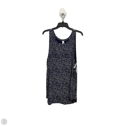 Top Sleeveless By Old Navy In Blue, Size: Xxl