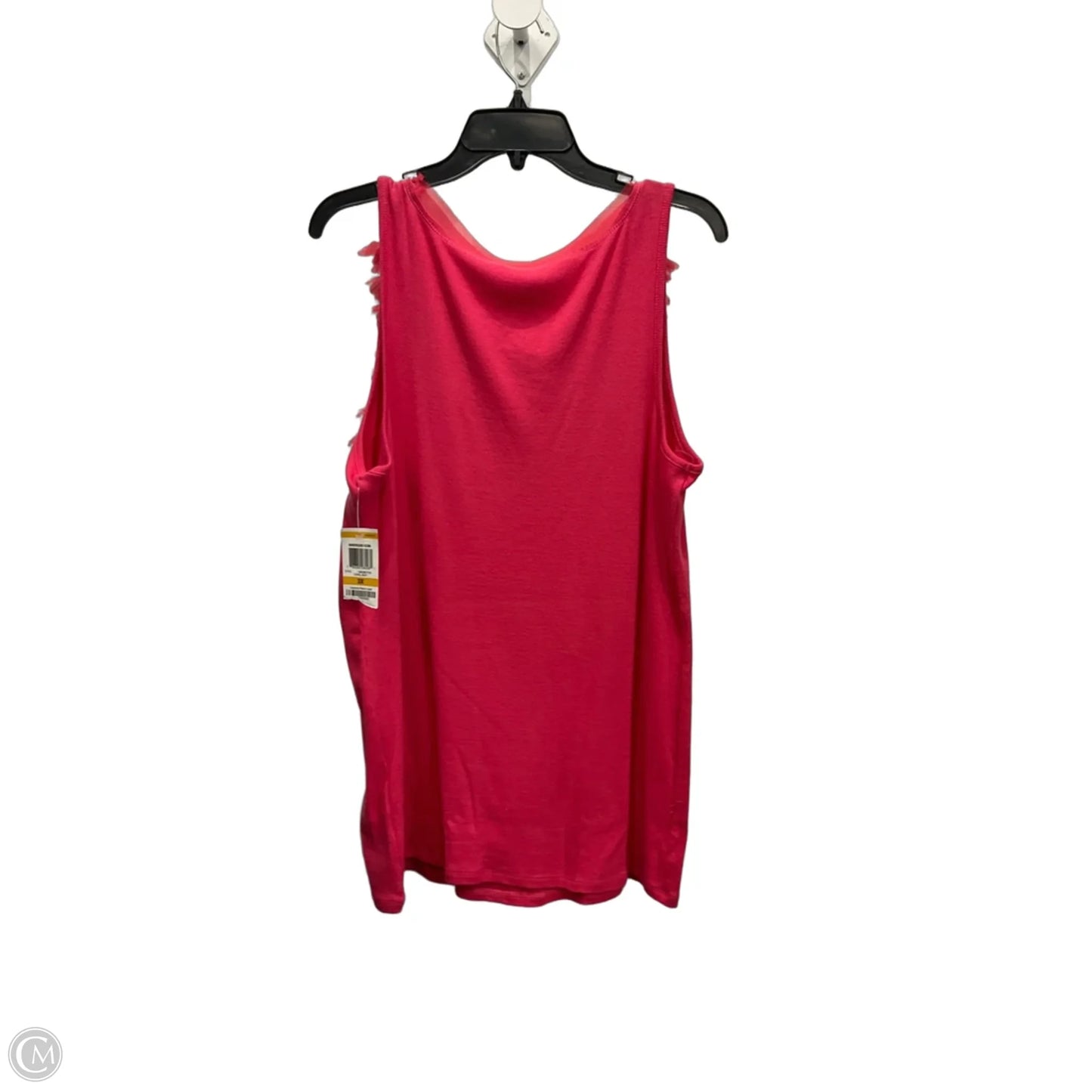 Top Sleeveless By Inc In Pink, Size: 3x