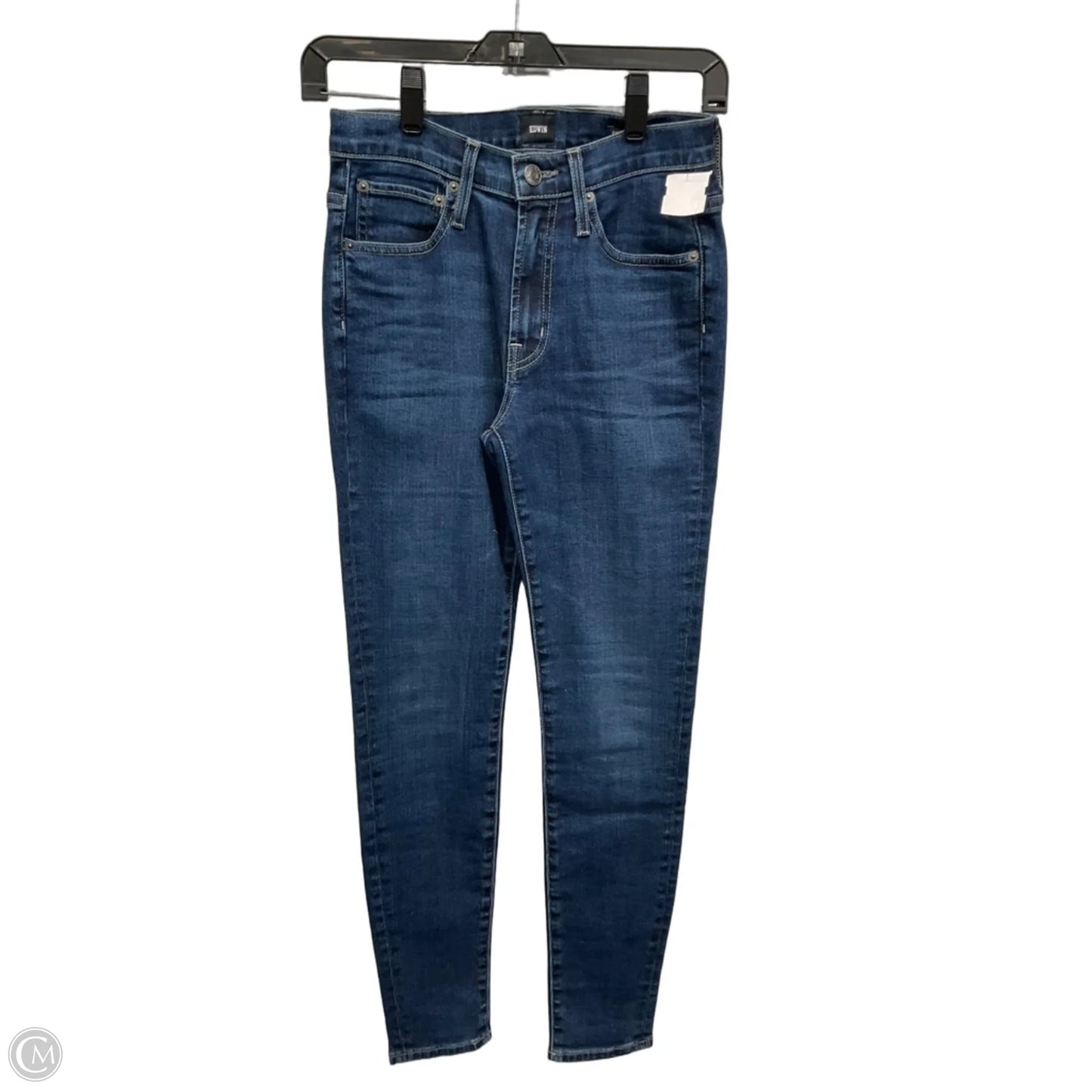 Jeans Skinny By Edwin In Blue Denim, Size: 2