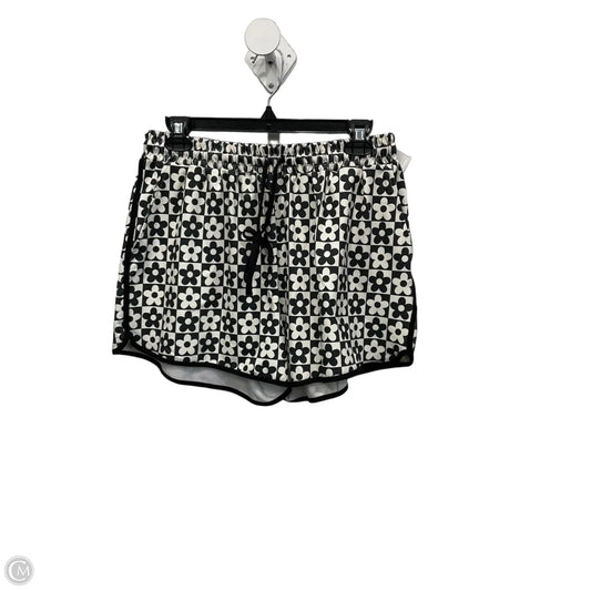 Shorts By Jess Lea In Black & Cream, Size: 16