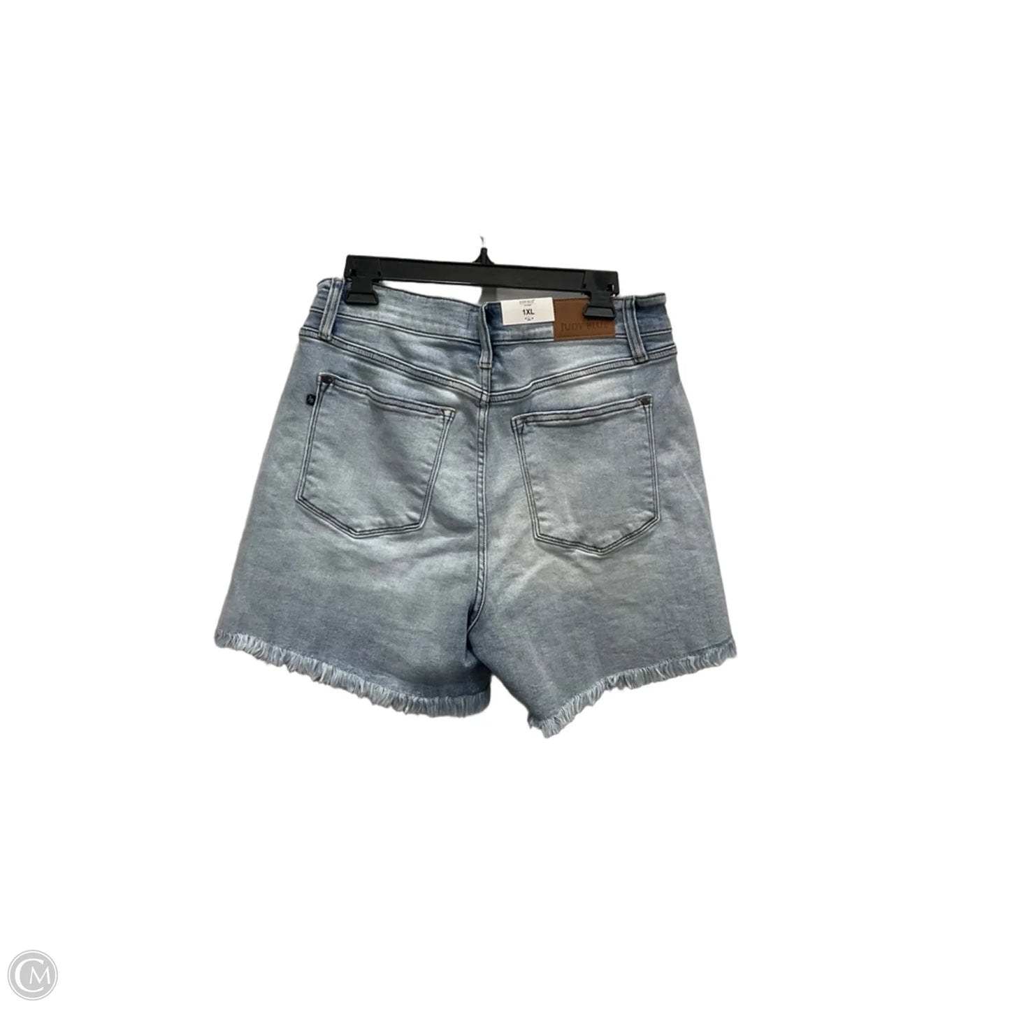 Shorts By Judy Blue In Blue Denim, Size: 16