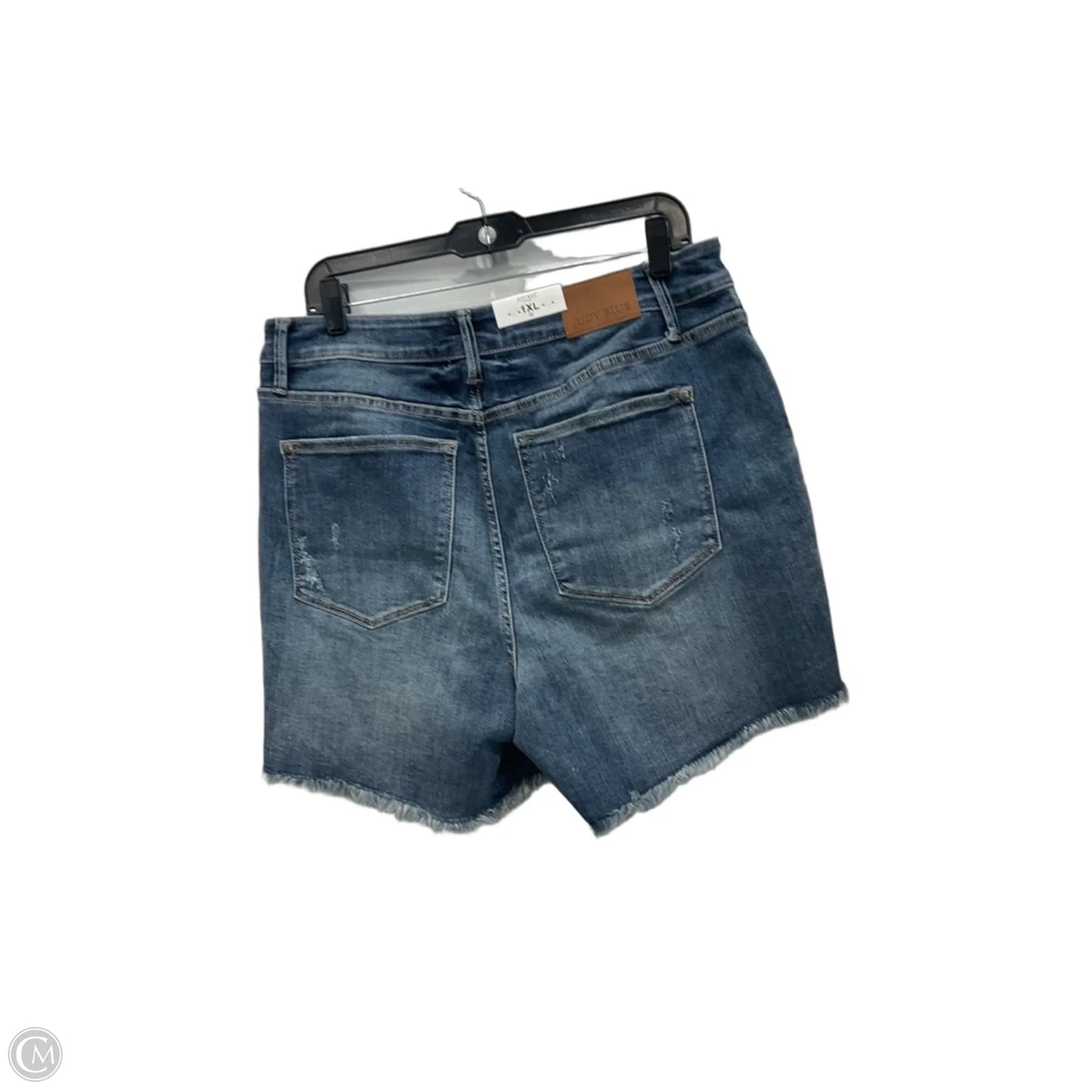 Shorts By Judy Blue In Blue Denim, Size: 14