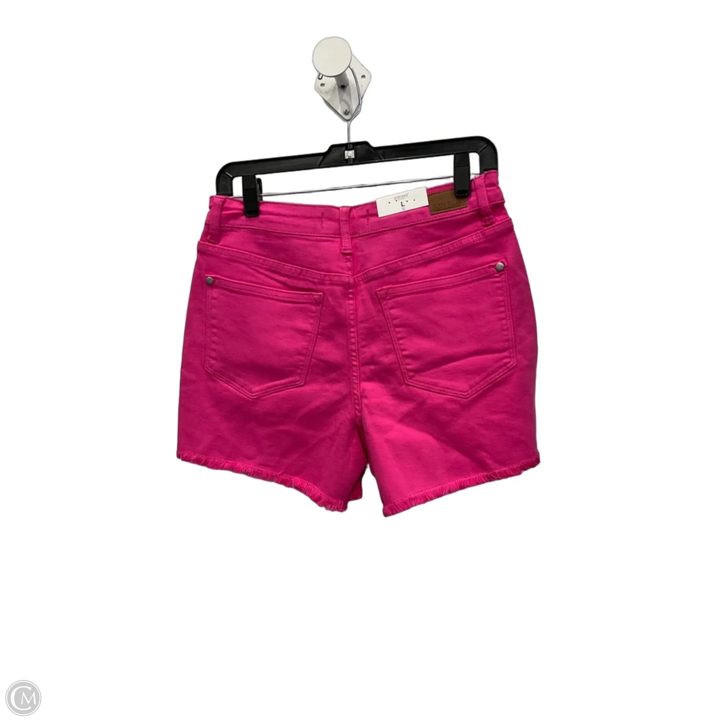 Shorts By Judy Blue In Pink Denim, Size: 12