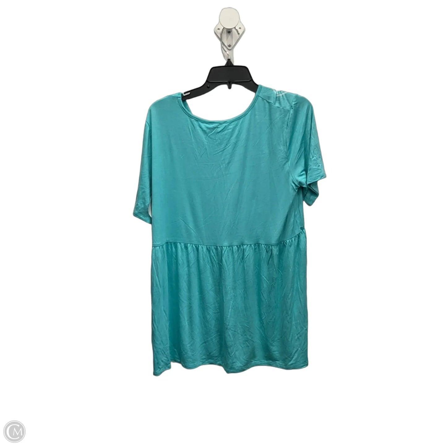 Top Short Sleeve By Heimish Usa In Blue, Size: L