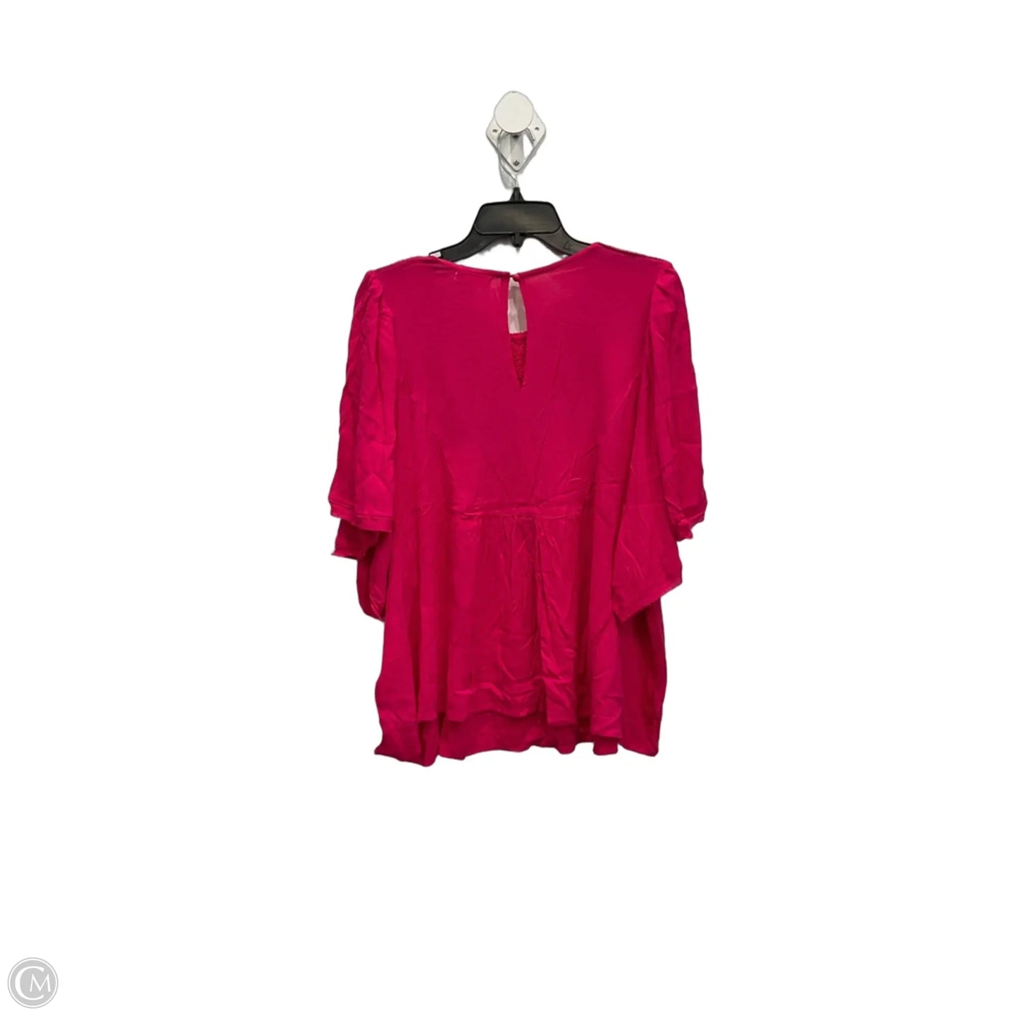 Top Short Sleeve By Heimish Usa In Pink, Size: L