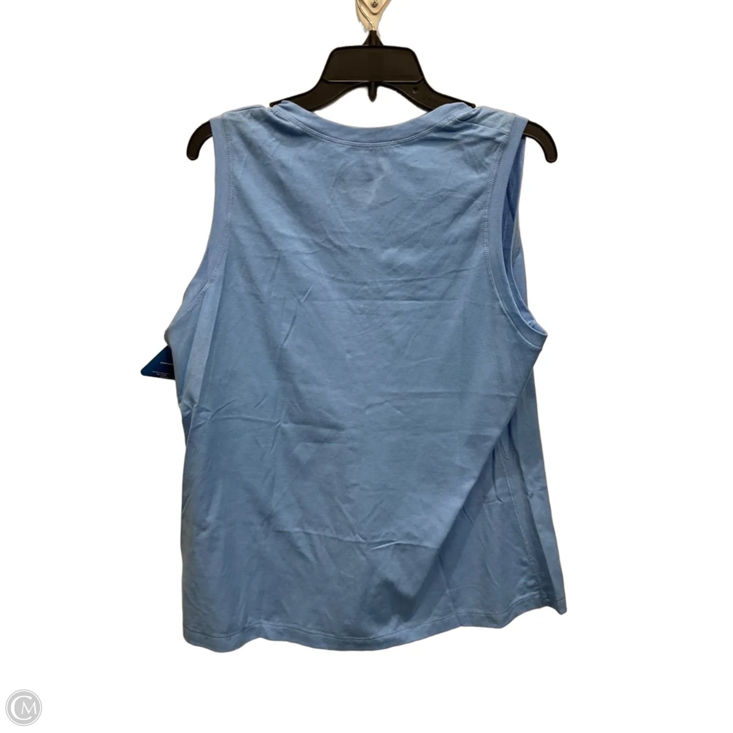 Athletic Tank Top By Champion In Blue, Size: Xl