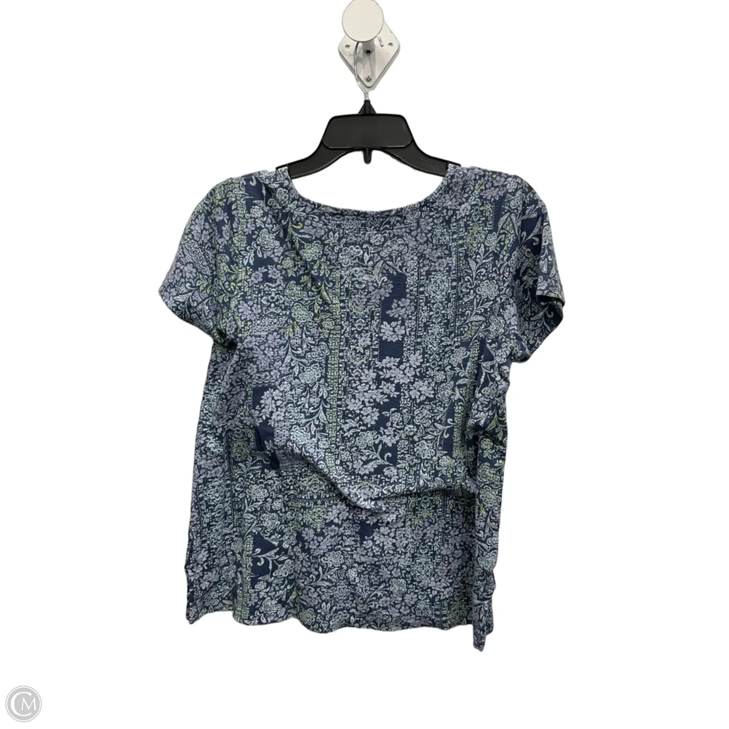 Top Short Sleeve By J. Jill In Blue, Size: S