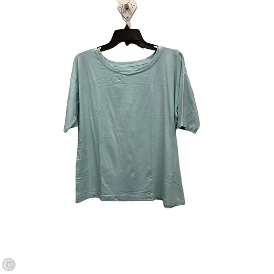 Top Short Sleeve Basic By J. Jill In Blue, Size: M
