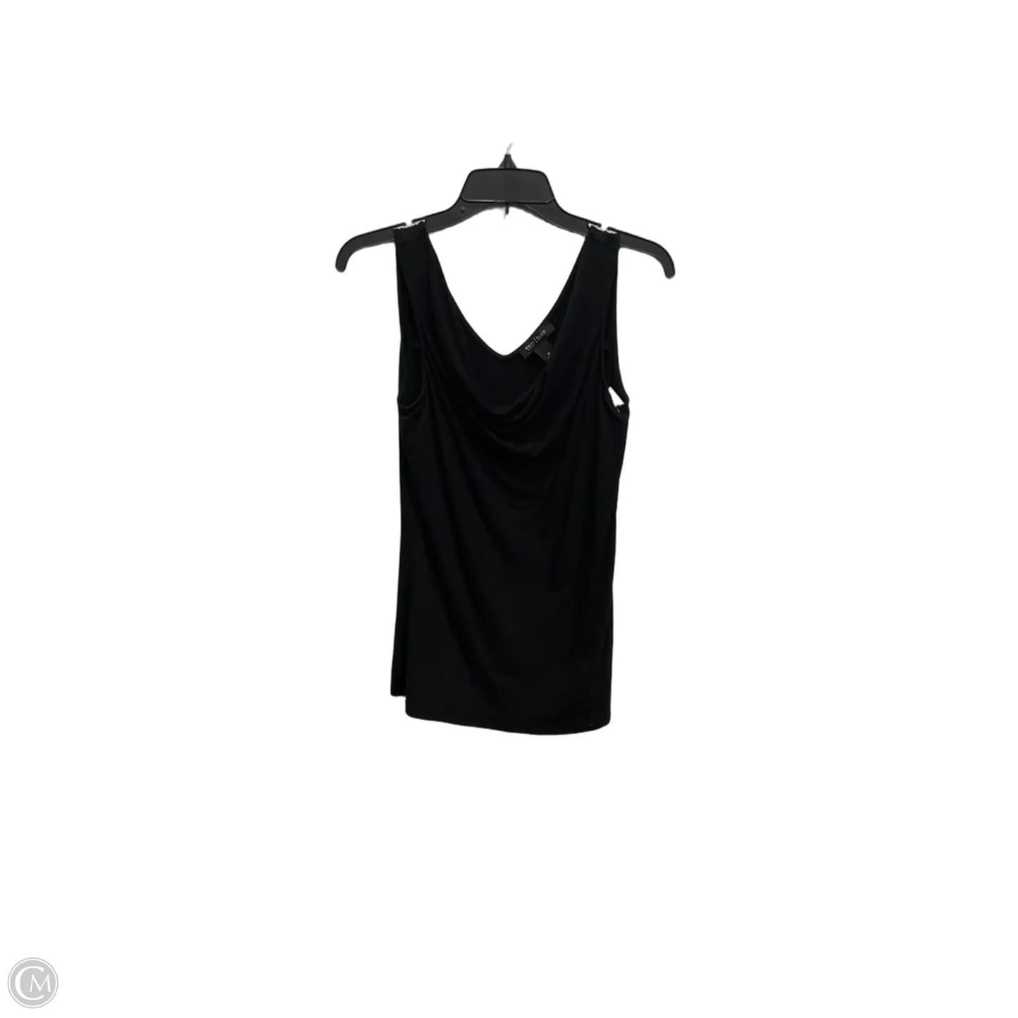 Top Sleeveless Basic By White House Black Market In Black, Size: M