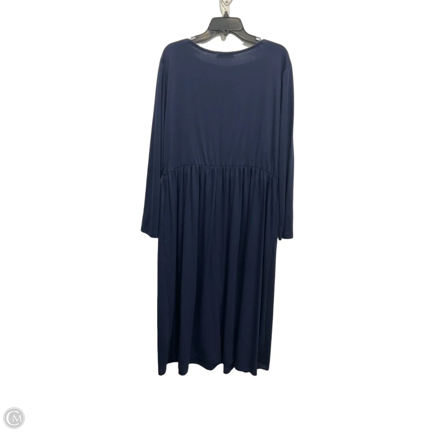 Dress Casual Maxi By Clothes Mentor In Blue, Size: 2x