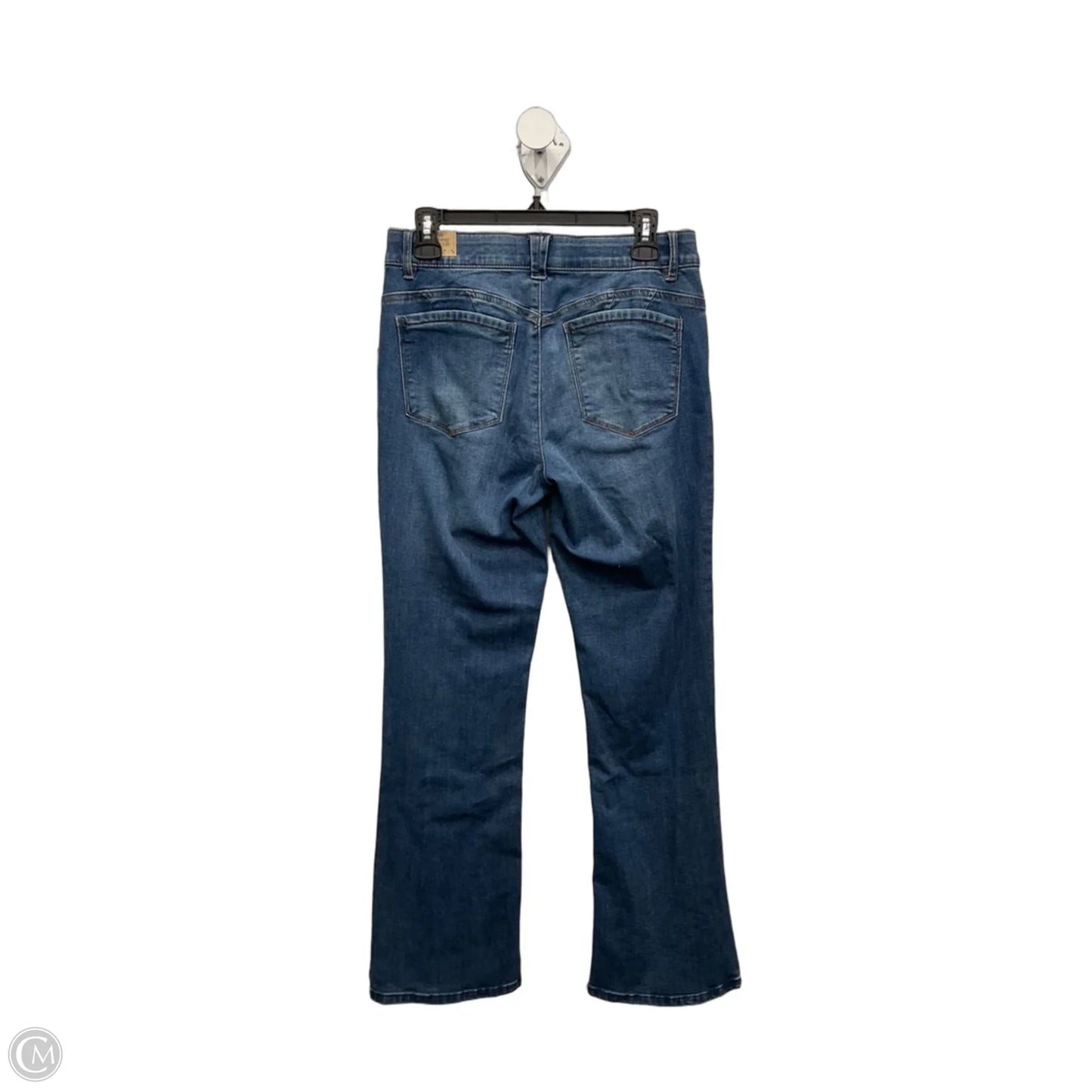 Jeans Flared By Democracy In Blue Denim, Size: 8