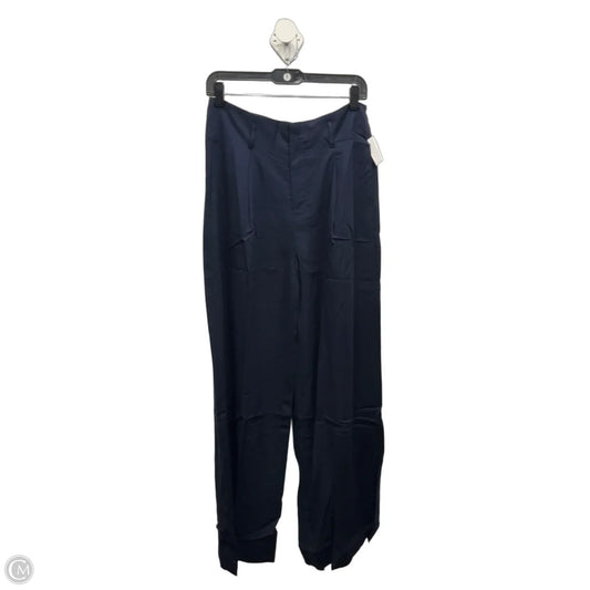 Pants Wide Leg By Clothes Mentor In Navy, Size: 12