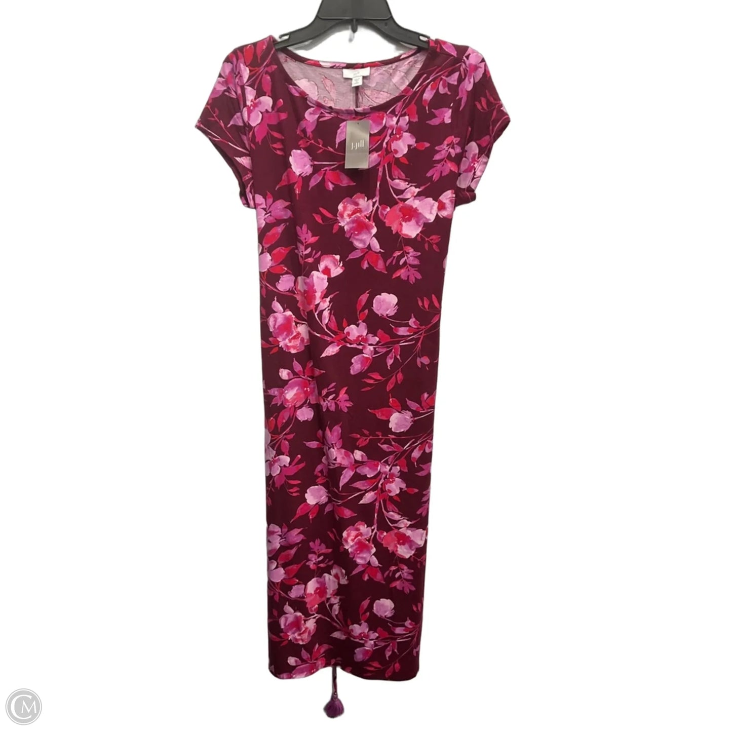 Dress Casual Midi By J. Jill In Floral Print, Size: Mp